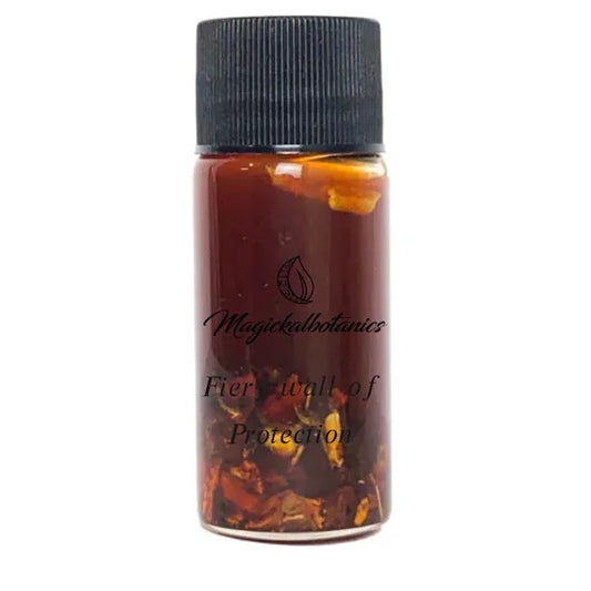 FIERY WALL OF PROTECTION SPELL OIL